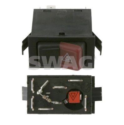 SWAG Warnblinkschalter 54 91 8147 Warnblinkschalter SWAG LAND CRUISER 54 91 8147 günstig
