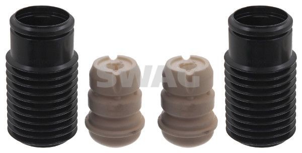 SWAG Kit de protection d'amortisseur 62 56 0002 Peugeot 208 Butée élastique de suspension et soufflet d'amortisseur SWAG 62 56 0002