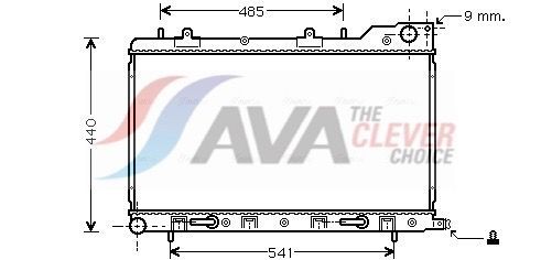 AC-kompressor AVA COOLING SYSTEMS HYK262 AVA COOLING SYSTEMS HYK262 Klimakompressor HYUNDAI H100 2004