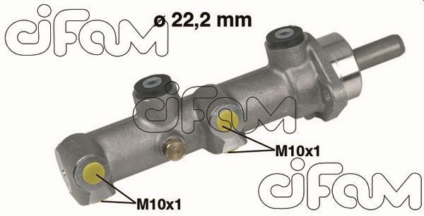 CIFAM Hovedbremsesylinder 202-046 Hovedbremsesylinder CIFAM Saab 9-5 202-046