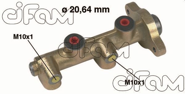 CIFAM Cilindro maestro del freno 202-117 CIFAM 202-117 costo Pompa freno Opel Kadett B SW originale