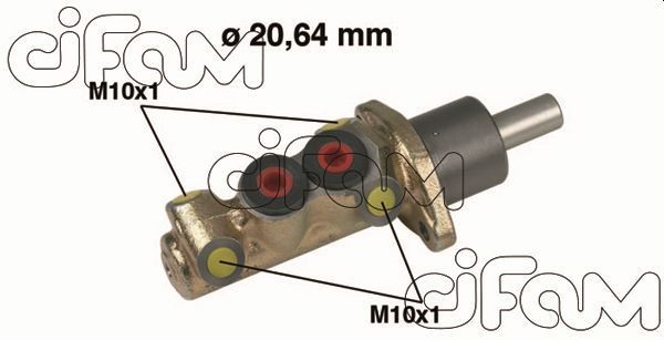 CIFAM Brake master cylinder 202-193 RENAULT CIFAM brake master cylinder 202-193