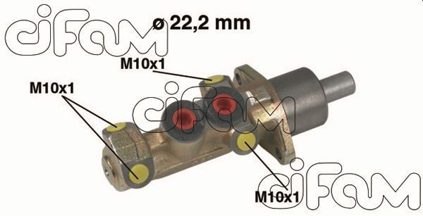 CIFAM Brake master cylinder 202-387 202-387 CIFAM master cylinder RENAULT