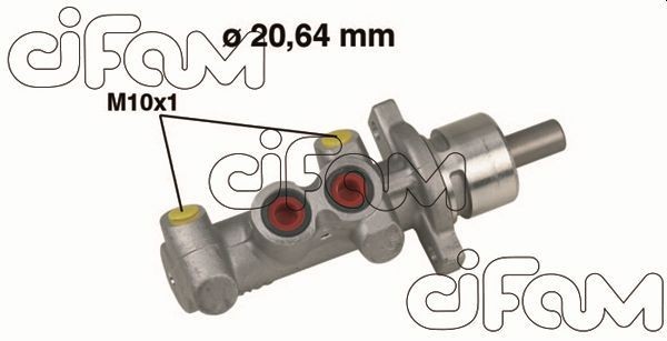 CIFAM Cilindro maestro del freno 202-396 CIFAM 202-396 Pompa freno Subaru Forester SJ originali prezzo