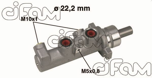 CIFAM Bremsehovedcylinder 202-471 202-471 Hovedbremsecylinder CIFAM LANCIA KAPPA