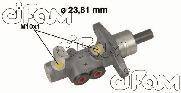 CIFAM Hauptbremszylinder 202-490 202-490 Hauptbremszylinder CIFAM SEAT EXEO