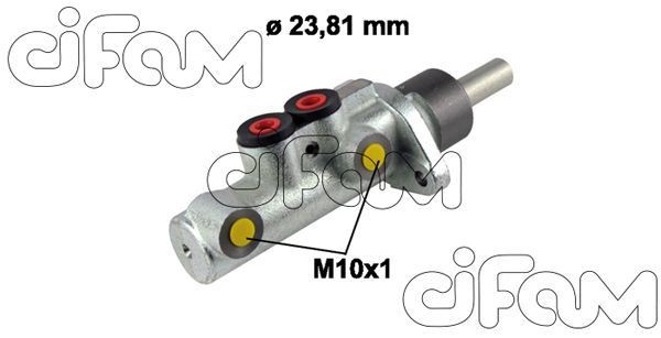 CIFAM Maître-cylindre de frein 202-601 Cylindre de frein principal CIFAM 02 202-601 pas cher