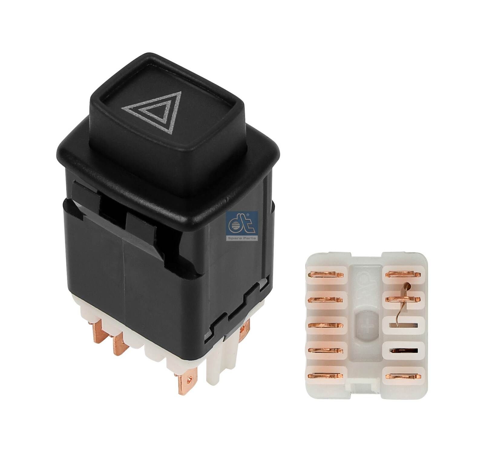 DT Spare Parts Interrupteur de signal de détresse 1.21033 Interrupteur feu de détresse MINI DT Spare Parts 1.21033