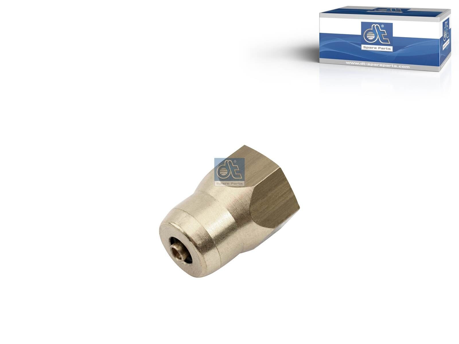 DT Spare Parts Hose Fitting 1.26123 DT Spare Parts 1.26123 Renault Safrane 2 brake vacuum hose replacement