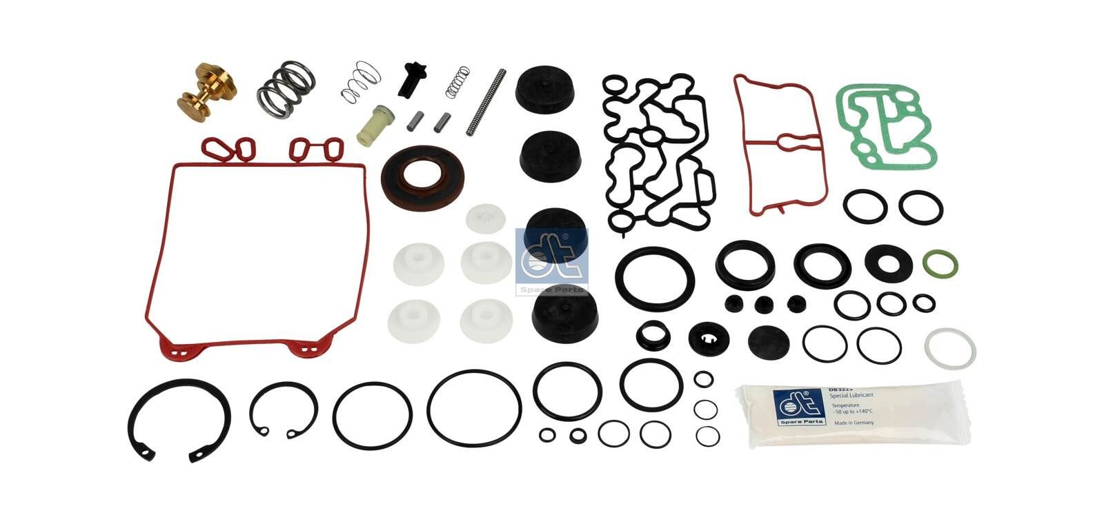 DT Spare Parts Reparasjonssett, lufttørker 1.31987 1.31987 AC pumpe PEUGEOT BOXER DT Spare Parts