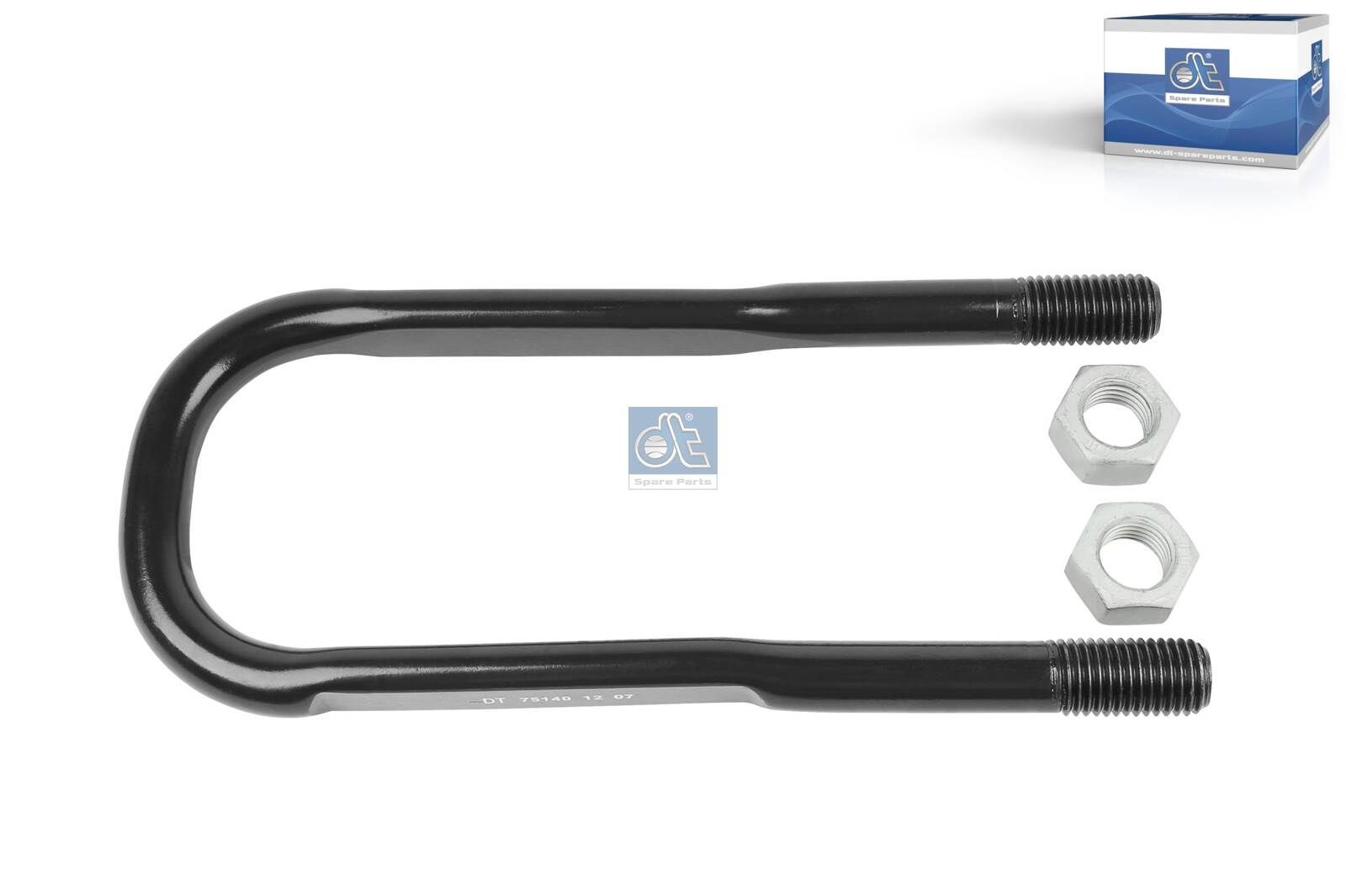 DT Spare Parts Bride de ressort 1.32580 Toyota HIACE Lame de ressort DT Spare Parts 1.32580