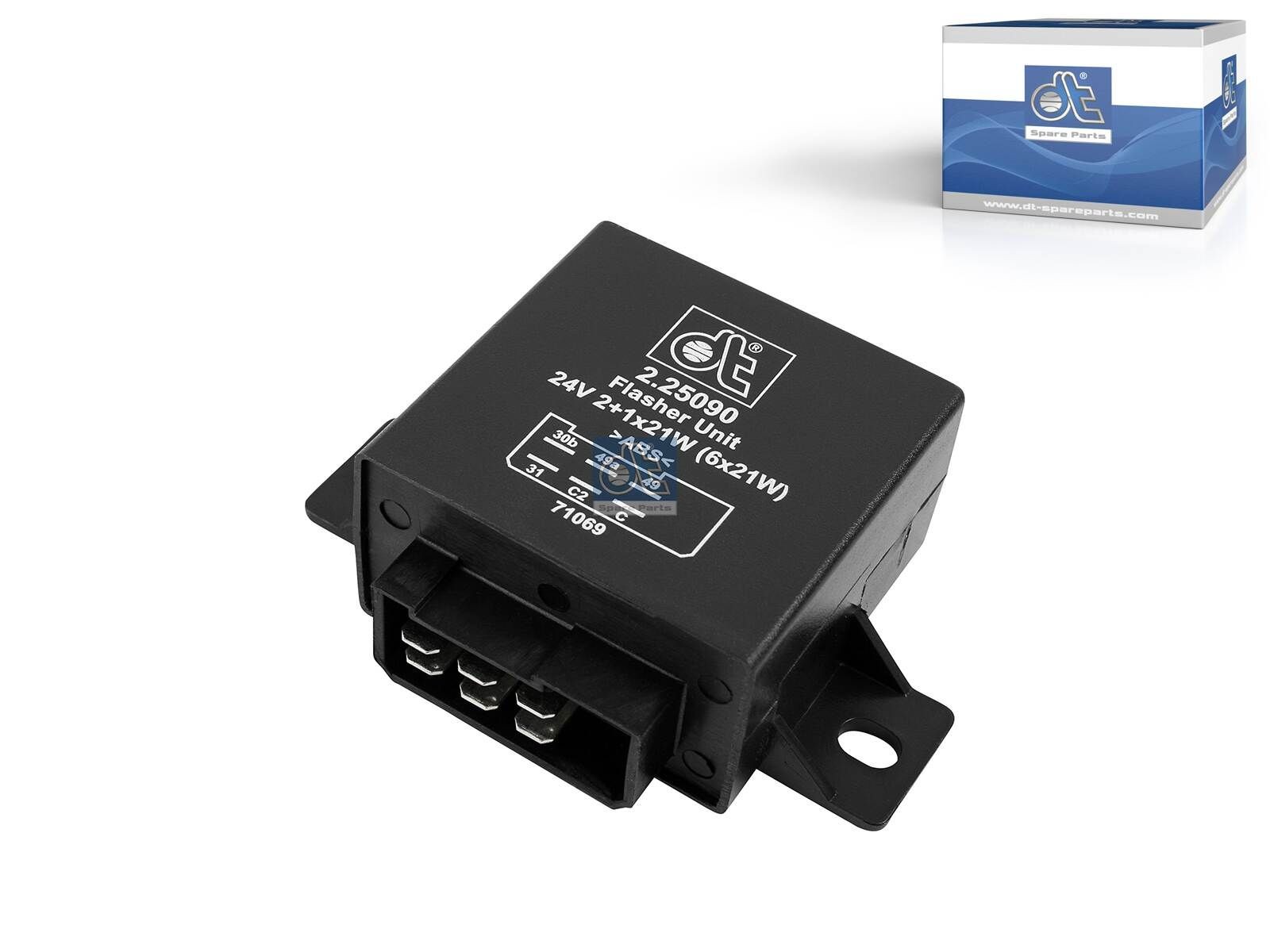 DT Spare Parts Ρελέ των φλας 2.25090 2.25090 Ρελέ φλας MERCEDES-BENZ E-class DT Spare Parts