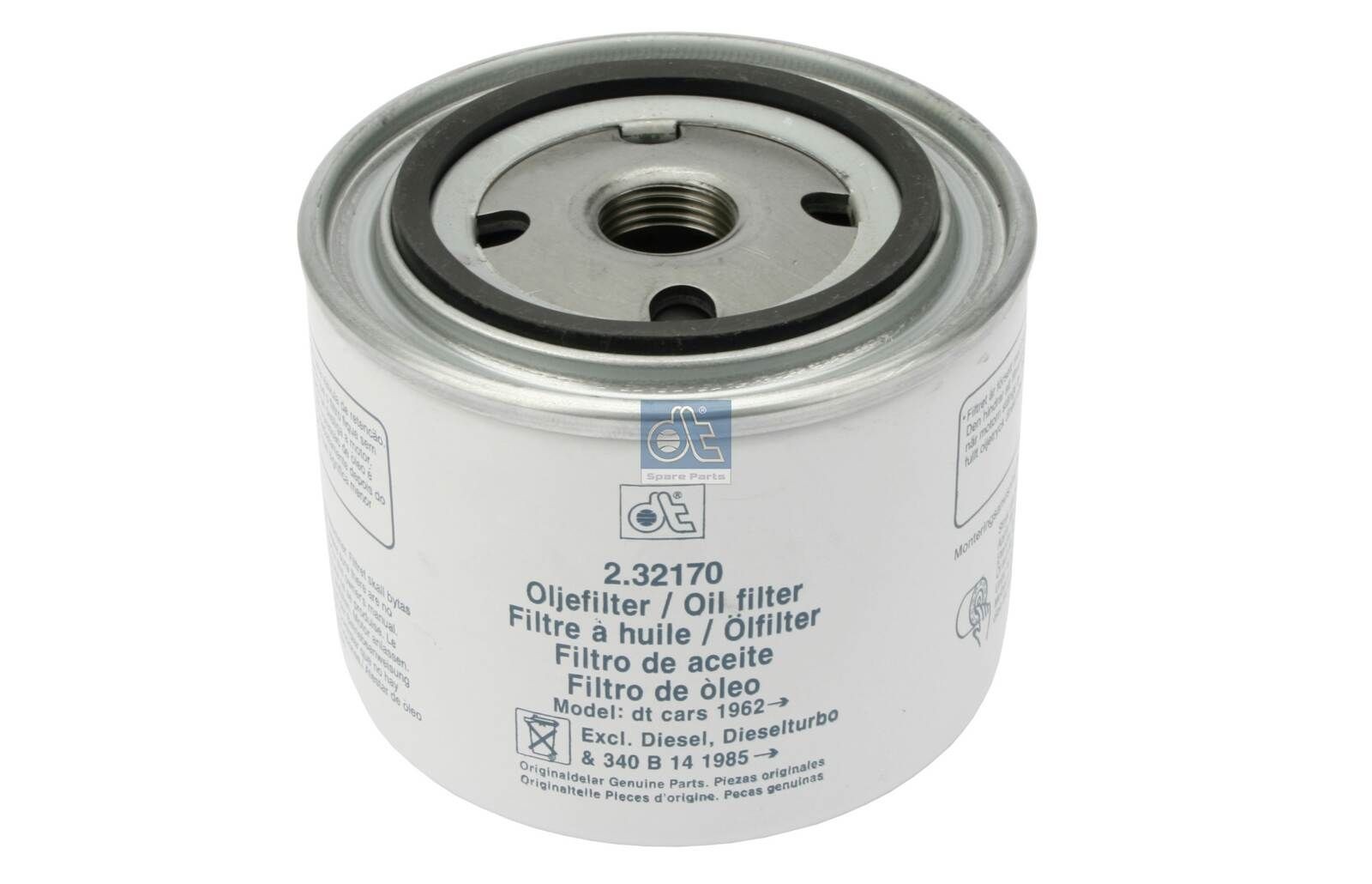 DT Spare Parts Eļļas filtrs 2.32170 Eļļas filtri DT Spare Parts Volvo S40 2.32170