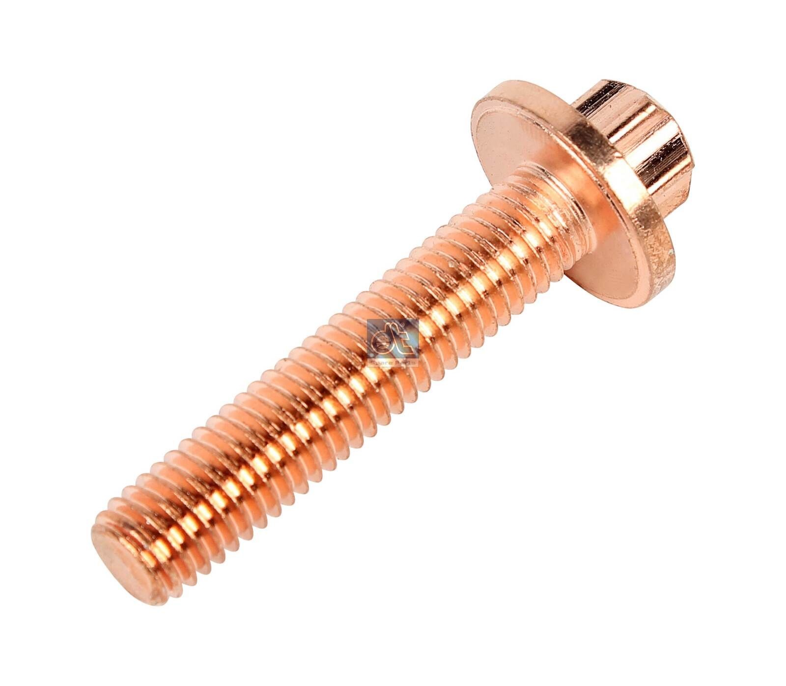 DT Spare Parts Schroef, uitlaatkromming 3.18123 Montageset uitlaatsysteem DT Spare Parts MITSUBISHI 3.18123