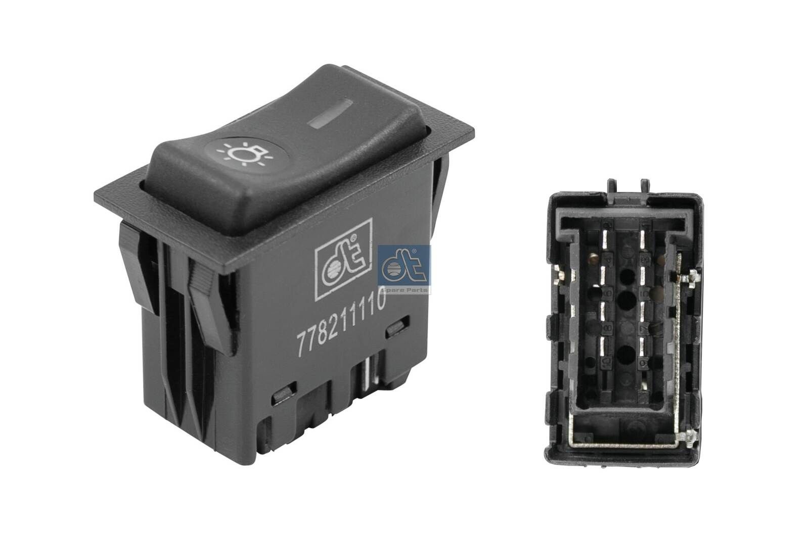 DT Spare Parts Commodo de phare 3.33334 Commutateur de phare DT Spare Parts DACIA 3.33334