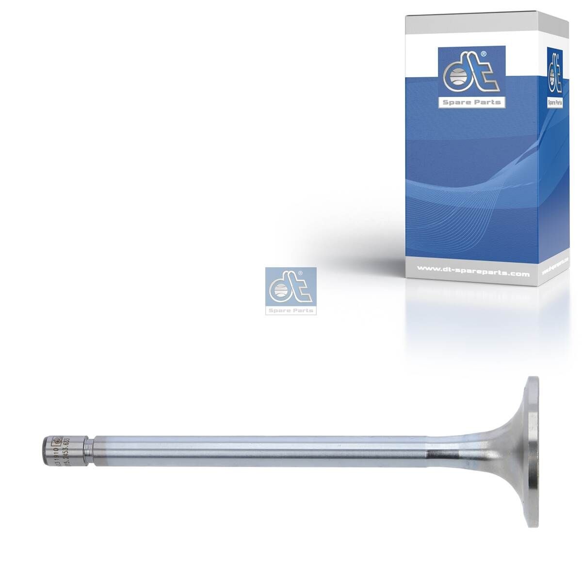 DT Spare Parts Válvula de entrada 4.62633 DT Spare Parts 4.62633 Válvula de admissão VOLVO S70 originais