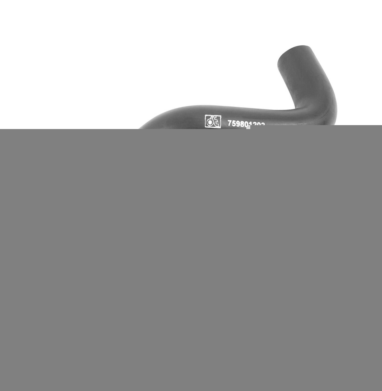 DT Spare Parts Hadica odvetrania kľukovej skrine 4.63275 Ventil odvetrania kľukovej skrine DT Spare Parts Mercedes-Benz Trieda C 4.63275