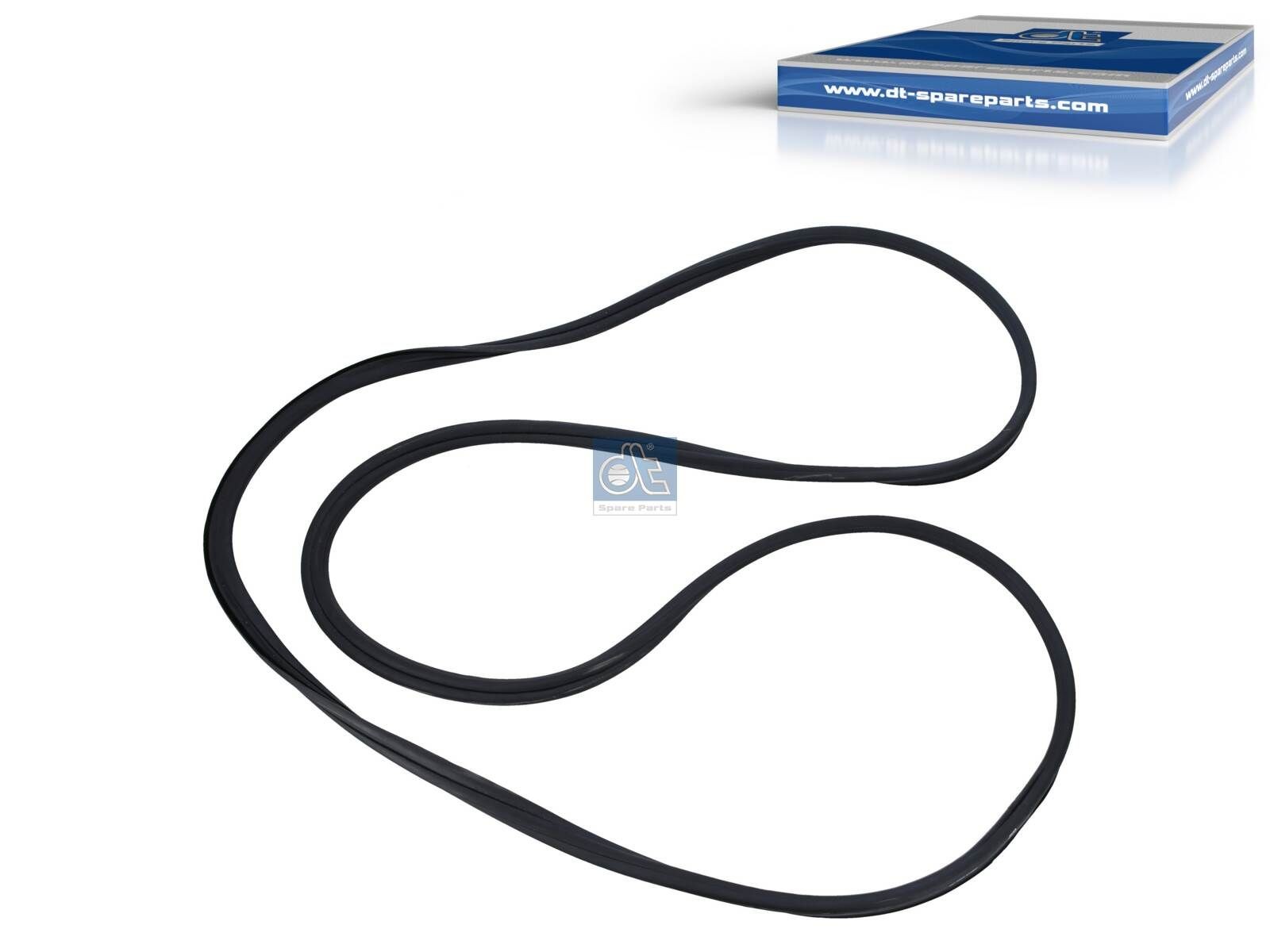 DT Spare Parts Sier- / beschermingspaneel, voorruit 4.80150 Fiat 124 Raamrubbers DT Spare Parts 4.80150