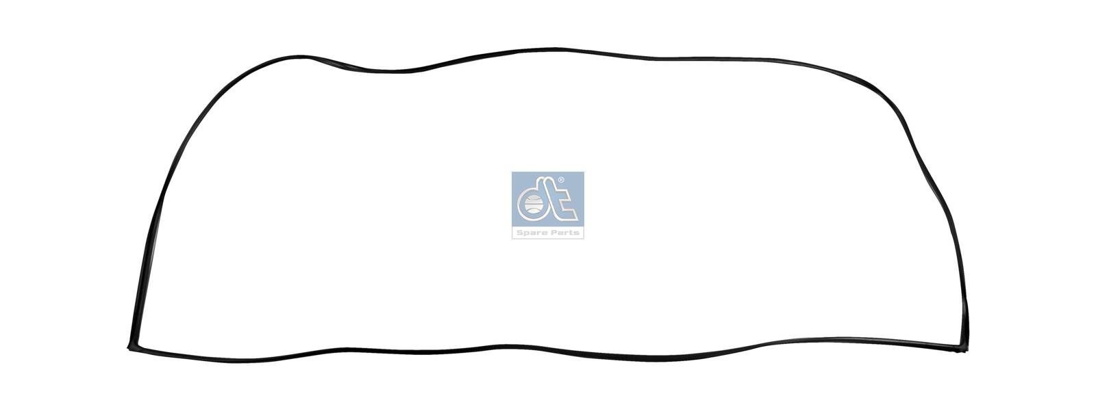DT Spare Parts Blīve, Vējstikls 4.80900 Stikla tīrītāja gumija PORSCHE DT Spare Parts 4.80900