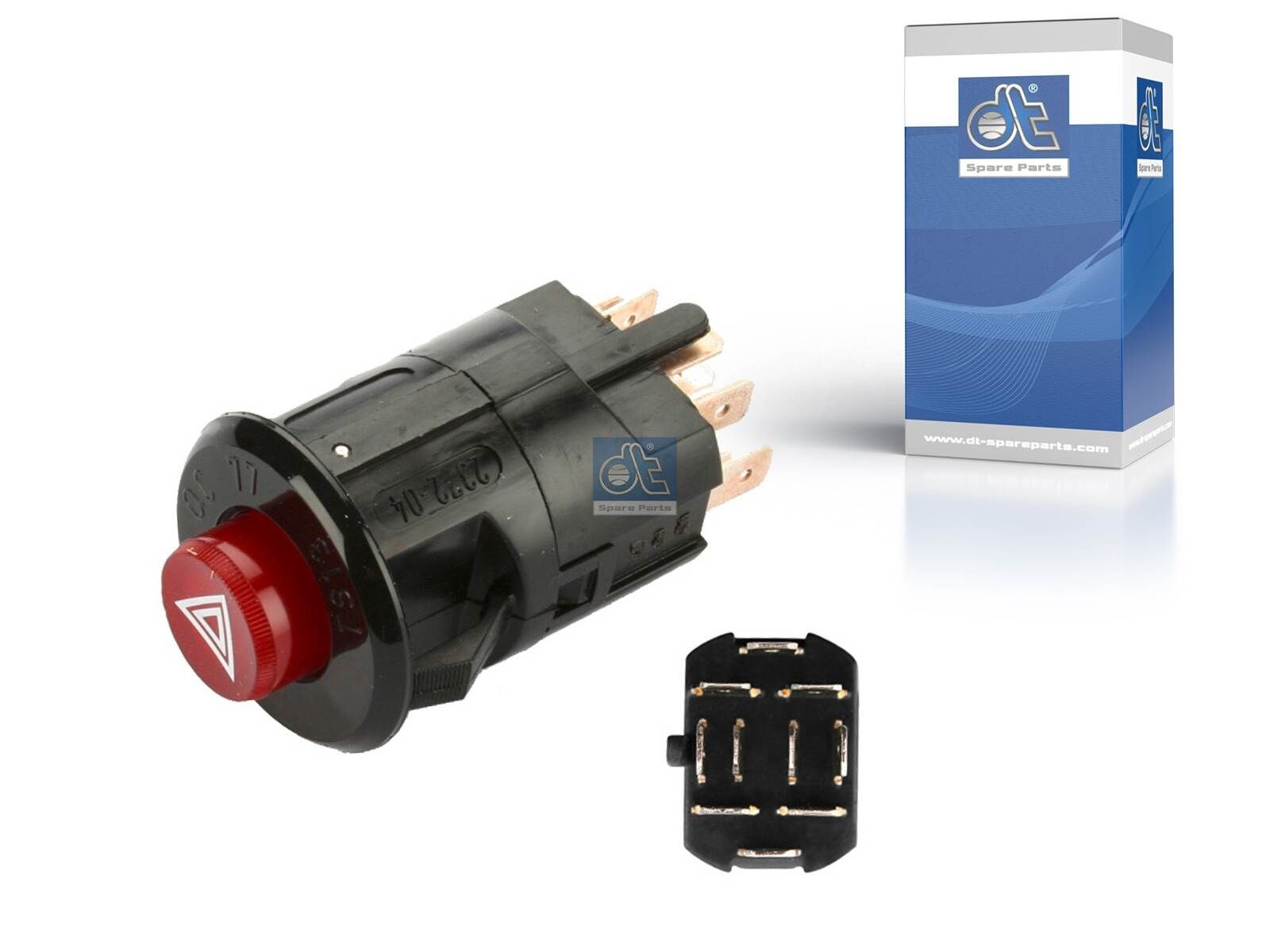 DT Spare Parts Interruttore, Lampeggiatore d'emergenza 4.90719 DT Spare Parts 4.90719 Interruttore, lampeggiatore d'emergenza Kia Soul AM originale prezzo
