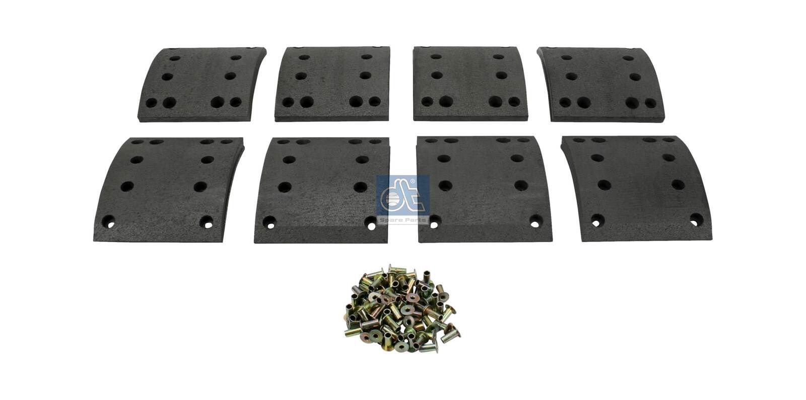 DT Spare Parts Bremžu uzliku kompl., Trumuļu bremzes 4.91135 4.91135 Trumuļu bremzes DT Spare Parts MERCEDES-BENZ G Klase