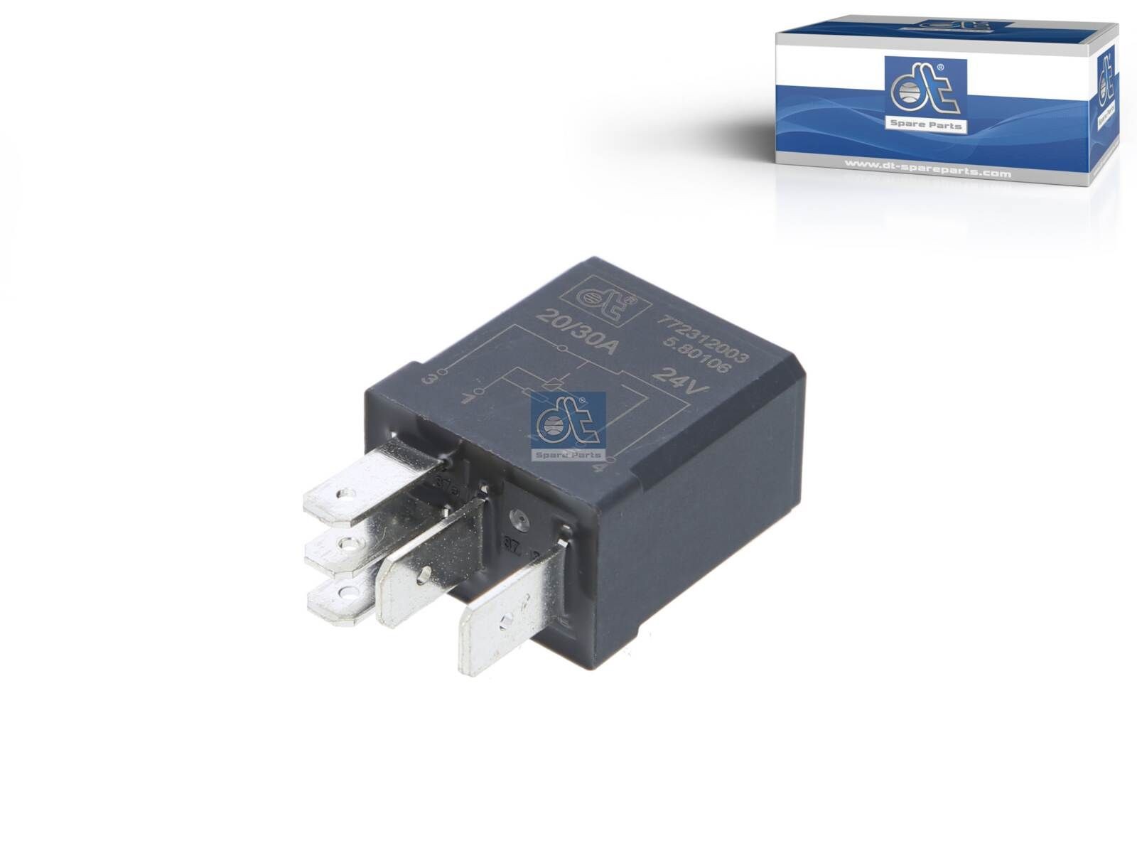 DT Spare Parts Relais 5.80106 Multifunctioneel relais DT Spare Parts S-Klasse 5.80106 goedkoop
