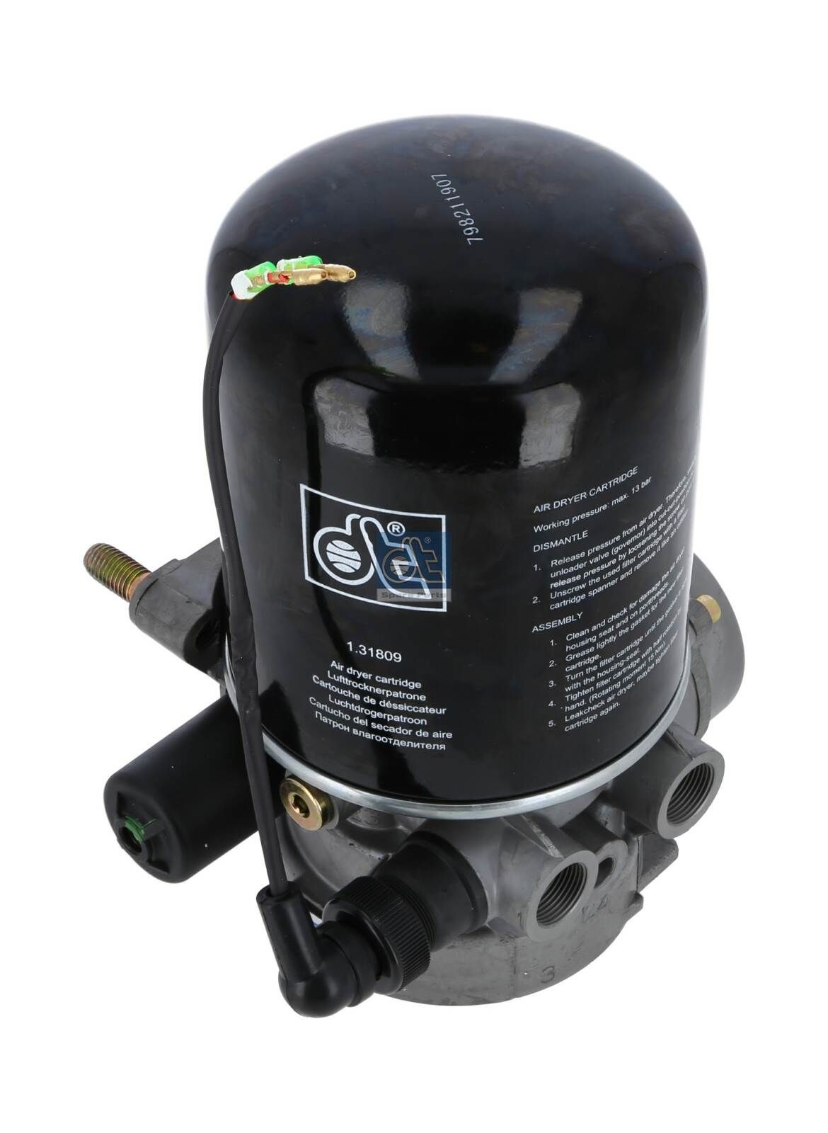 DT Spare Parts Ilmakuivain, paineilmalaite 6.63003 DT Spare Parts 6.63003 Ilmakuivain, paineilmalaite