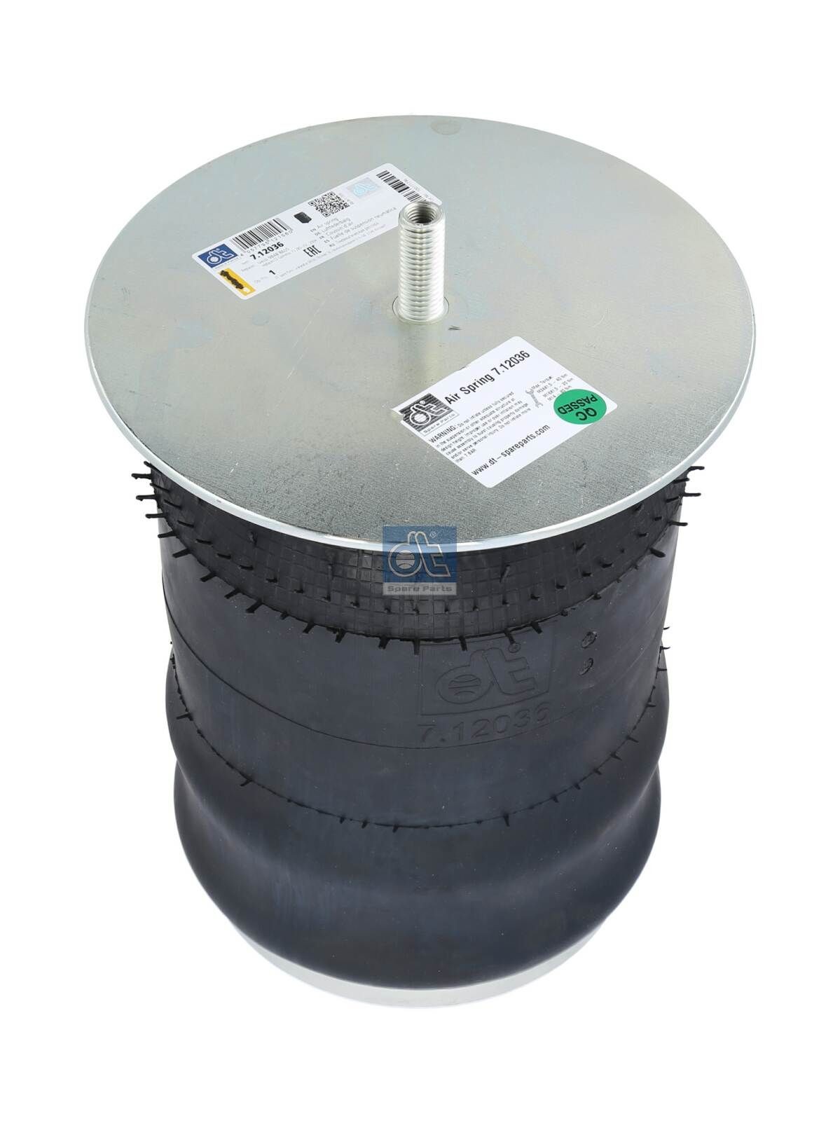 DT Spare Parts Soffietto, Sospensione pneumatica 7.12036 7.12036 Sospensioni pneumatiche MITSUBISHI DT Spare Parts costo