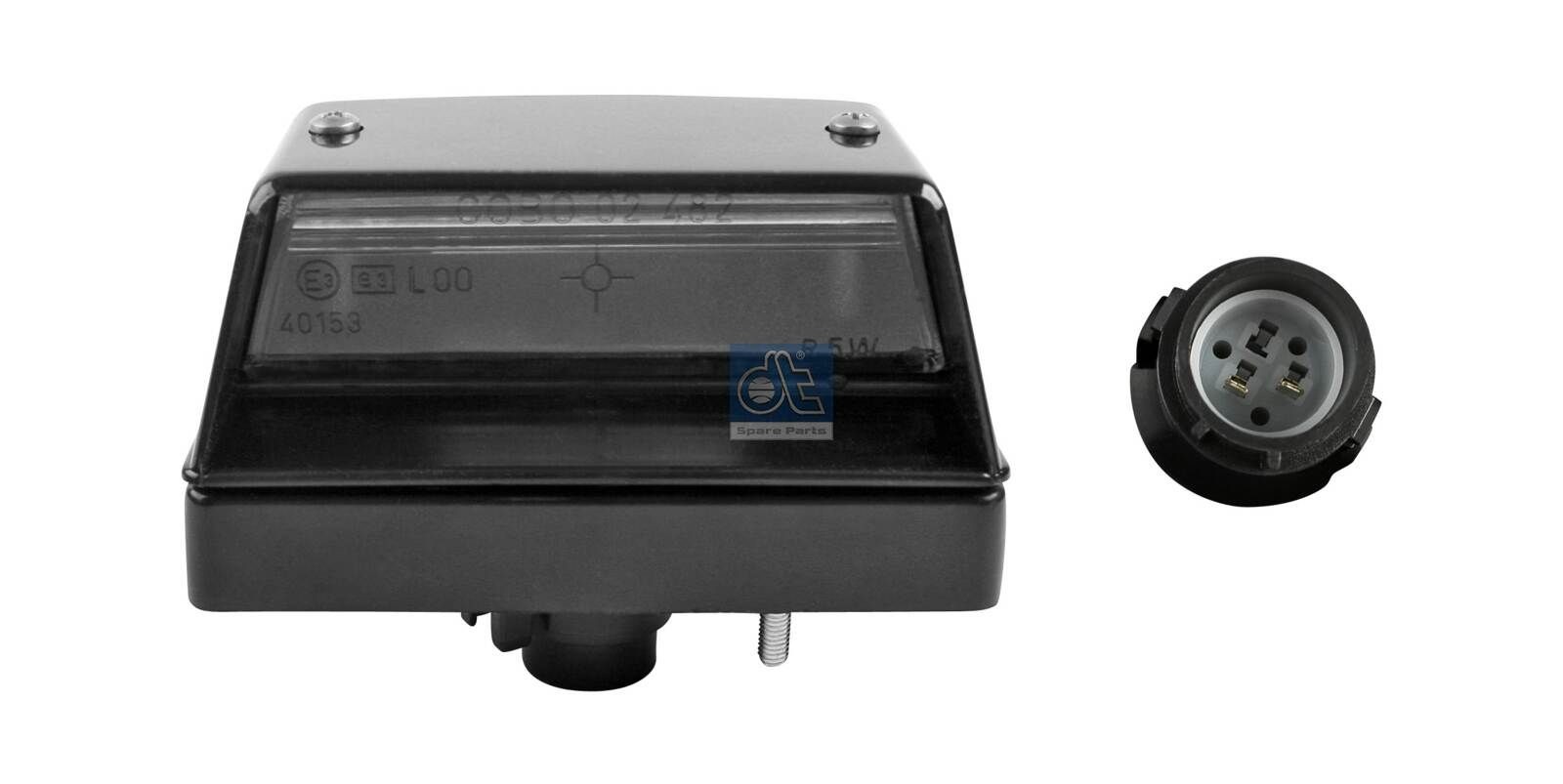 DT Spare Parts Rekisterivalo 7.25391 7.25391 DT Spare Parts Rekisterivalon polttimo TOYOTA