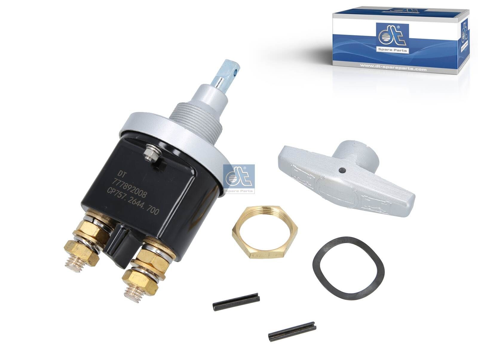 DT Spare Parts Interrupteur principal, batterie 7.25700 Mercedes-Benz T1 Autobus/Autocar Batterie de voiture DT Spare Parts 7.25700