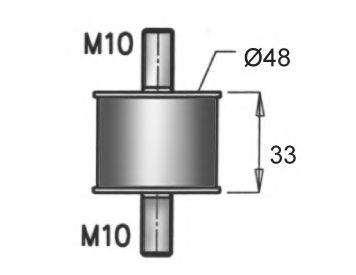 DINEX Gummilist, avgassystem 64817 64817 DINEX gummilist, avgassystem SEAT EXEO