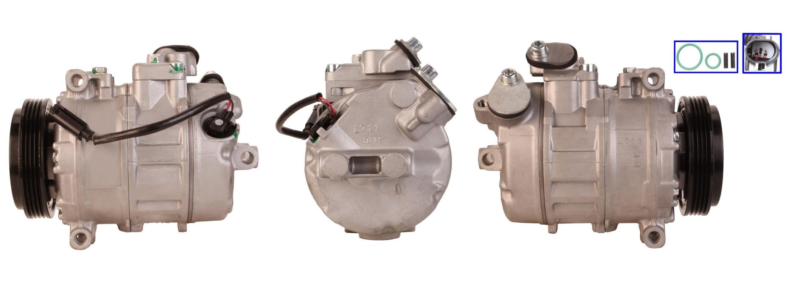 AC-kompressor ELSTOCK 51-0627 ELSTOCK 51-0627: AC-pump BMW 6-serie 2003