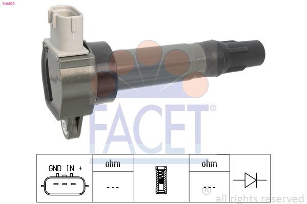 FACET Reparasjonssett, tenningsmodul HT.0640 Reparasjonssett, tenningsregulator FACET 128 HT.0640 billige