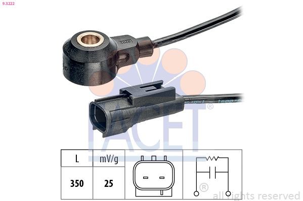 Kit de réparation, distributeur d'allumage FACET HT.0910 FACET HT.0910: Allumeur Mazda 626 2003