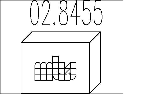 MTS Montagesæt, udstødning 02.8455 02.8455 MTS Montagesæt udstødning Honda billig