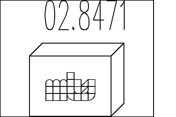 MTS Kit de montagem, silenciador 02.8471 Kit de montagem silenciador LADA MTS 02.8471