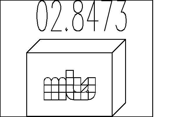 MTS Tlmič výfuku - montáżna sada 02.8473 Montážna sada tlmič výfuku MTS 90 02.8473 lacné