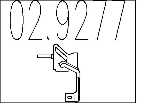 Doraz tlmiča výfuku MTS 02.9277 MTS 02.9277: Držiak výfuku Renault ESPACE 2025
