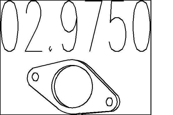 MTS Auspuffdichtung 02.9750 02.9750 MTS Auspuffdichtung Renault Scenic 1 Kosten