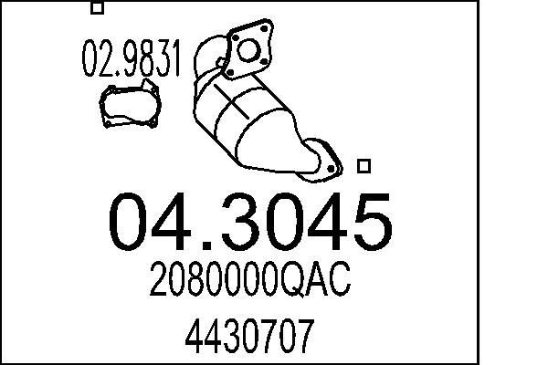 MTS Catalisador 04.3045 MTS Pre-catalizador 04.3045 experiência