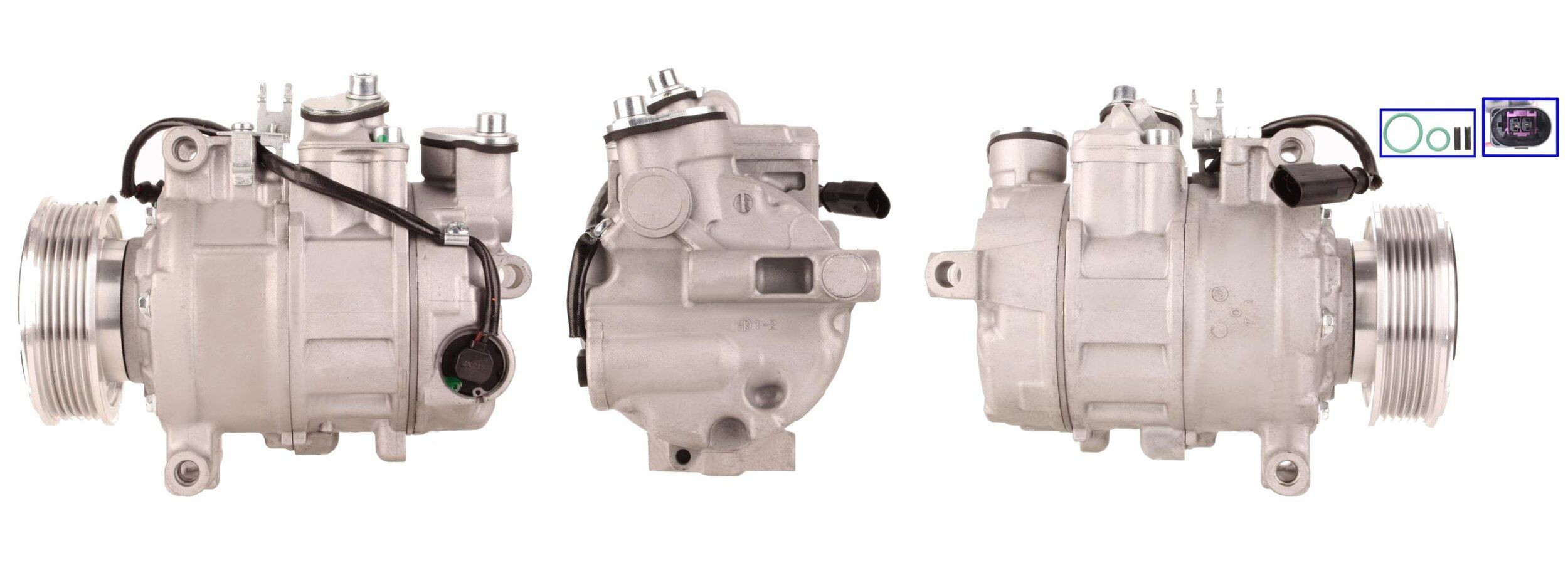 ELSTOCK Air conditioning compressor 51-0133 Audi A3 ELSTOCK ac compressor 510133