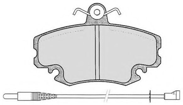 RAICAM Plaquettes de frein 515.0 515.0 Plaquettes de frein RAICAM DACIA DOKKER