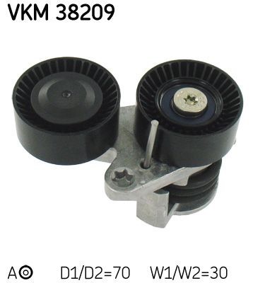 SKF Kiristysrulla, moniurahihna VKM 38209 SKF VKM 38209 BMW E82 kiristysrulla hinta