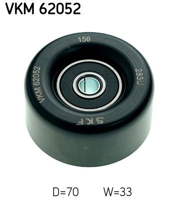 SKF Løpehjul, vifterem VKM 62052 Løpehjul SKF CUPRA FORMENTOR VKM 62052