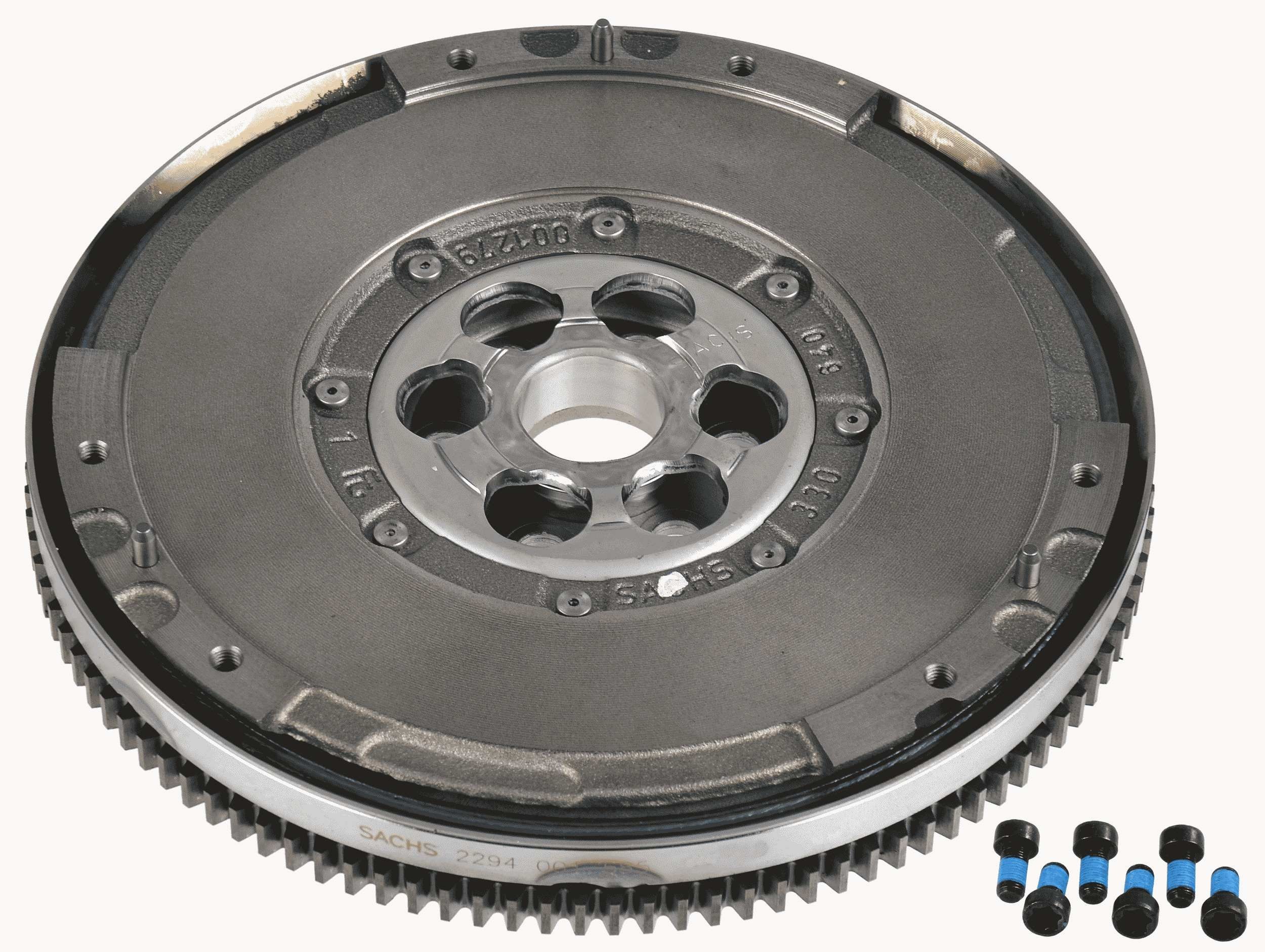 Kaksoismassavauhtipyörä SACHS 2294 001 585 SACHS Dual-mass flywheel 2294 001 585 FIAT STILO 2010 Vauhtipyörä