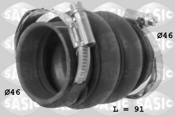 SASIC Laadluchtslang 3330008 Land Rover RANGE ROVER EVOQUE Laadluchtslang SASIC 3330008