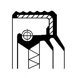 CORTECO Shaft Seal, wheel hub 01019879B 01019879B CORTECO shaft seal, wheel hub for LAND ROVER DISCOVERY