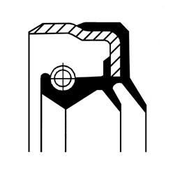 CORTECO Shaft Seal, transfer case 01025711B CORTECO 01025711B Jaguar X540 transfer case parts replacement