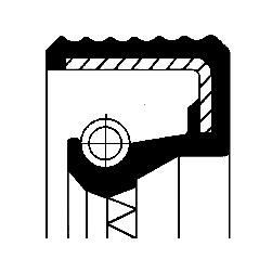 CORTECO Oljetätningsring, fördelarväxel 01036434B 01036434B CORTECO komponenter fördelningslåda VW CALIFORNIA