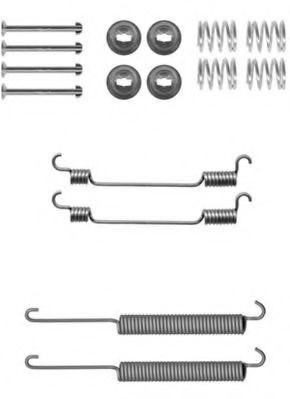 FERODO Monteringssats, bromsbackar FBA228 FBA228 FERODO monteringssats bromsbackar NISSAN INTERSTAR